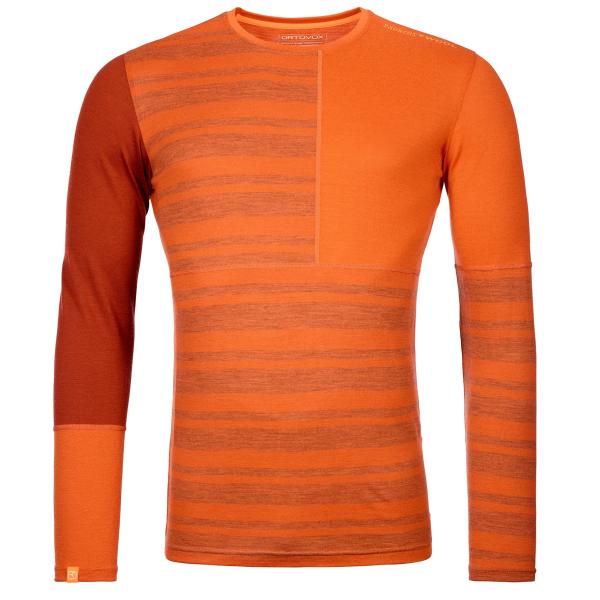 Ortovox 185 Rock'N'Wool Long Sleeve M Desert Orange