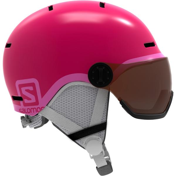 Salomon Grom Visor Glossy Pink
