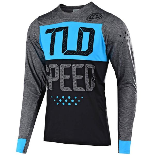 Troy Lee Designs Skyline Speedshop LS Jersey Charcoal